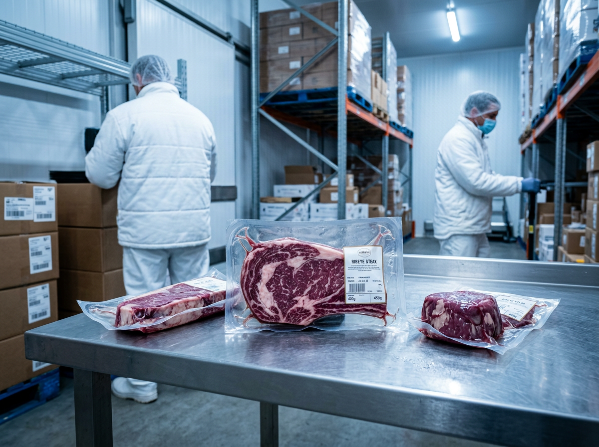 Cold-chain meat import facility