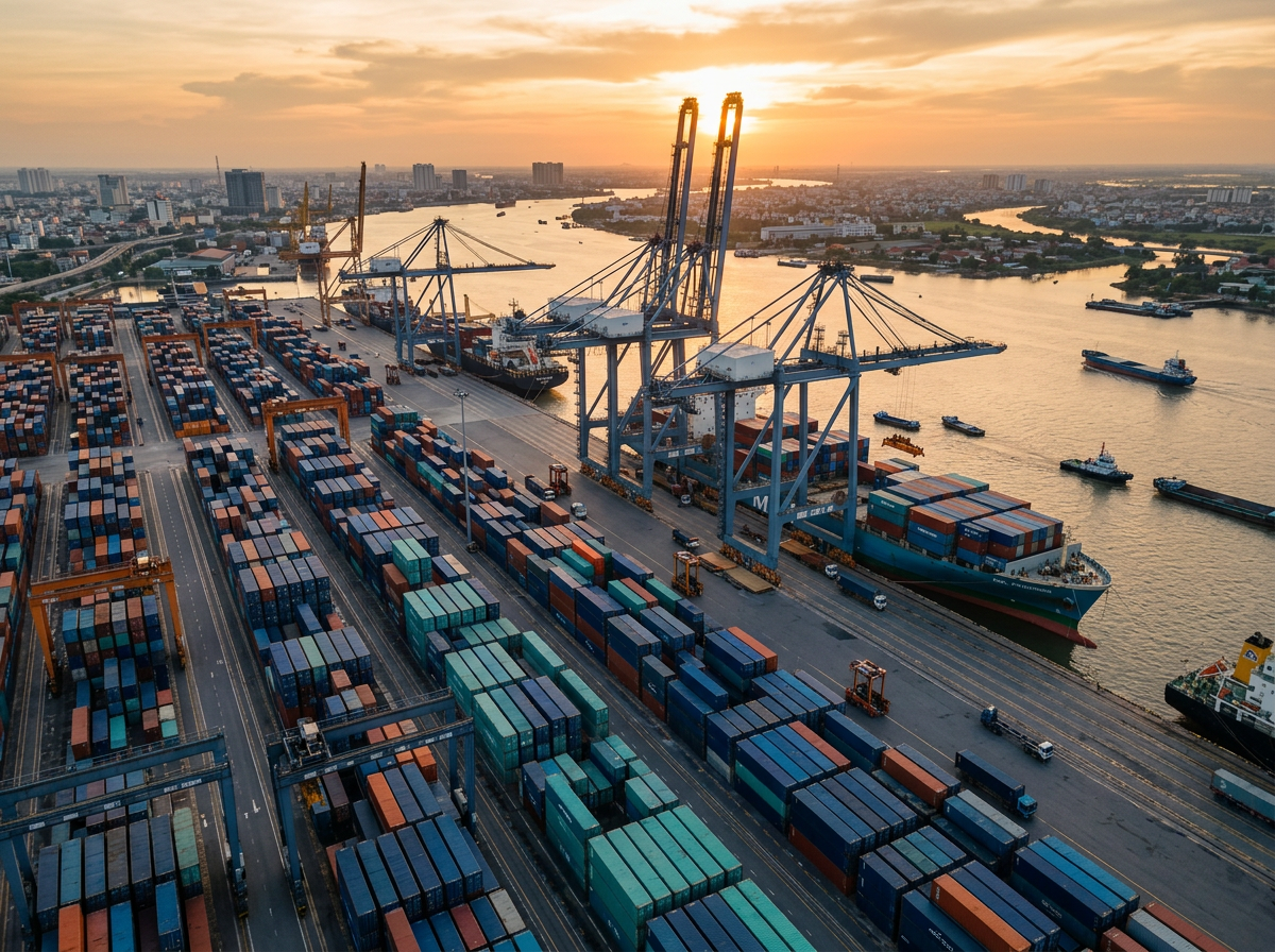 Vietnam F&B import port operations